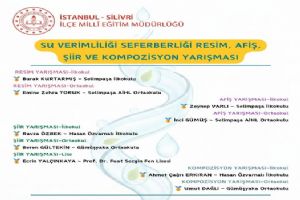 Silivri’de Su Verimliliği Yarışmasında öğrencilerden örnek başarı Silivri’de Su Verimliliği Yarışmasında öğrencilerden örnek başarı