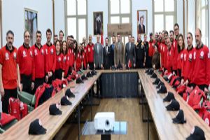 Silivri MEB AKUB Ekibine Peç Takma Töreni Silivri MEB AKUB Ekibine Peç Takma Töreni