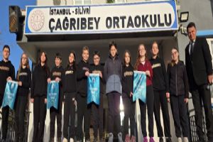Silivri Çağrıbey Ortaokulu’nda “Ben Temiz Sınıfım” Projesi kazananları Silivri Çağrıbey Ortaokulu’nda “Ben Temiz Sınıfım” Projesi kazananları