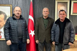 Silivri AK Parti İlçe Başkanı Barlas, Turan’ı ağırladı Silivri AK Parti İlçe Başkanı Barlas, Turan’ı ağırladı