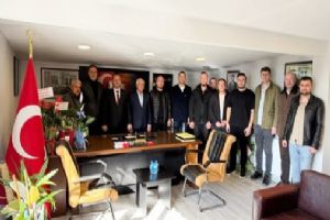 Silivri eski Belediye Başkanı Volkan Yılmaz’dan Gürkan Ölçer ve yönetimine hayırlı olsun ziyareti Silivri eski Belediye Başkanı Volkan Yılmaz’dan Gürkan Ölçer ve yönetimine hayırlı olsun ziyareti