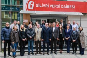 Silivri Belediye Başkanı Balcıoğlu’ndan Vergi Haftası’na anlamlı ziyaret Silivri Belediye Başkanı Balcıoğlu’ndan Vergi Haftası’na anlamlı ziyaret