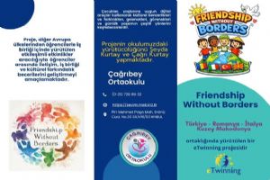 Silivri Çağrıbey Ortaokulu’ndan Uluslararası Proje: “Friendship Without Borders” Silivri Çağrıbey Ortaokulu’ndan Uluslararası Proje: “Friendship Without Borders”