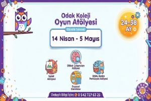 Silivri Odak Koleji’nde 24–38 aylık çocuklar için Oyun Atölyesi başlıyor Silivri Odak Koleji’nde 24–38 aylık çocuklar için Oyun Atölyesi başlıyor