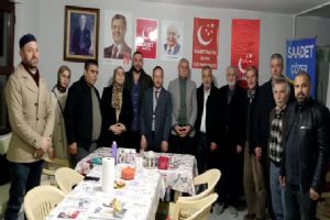 Silivri DEM’den Saadet’e hayırlı olsun ziyareti Silivri DEM’den Saadet’e hayırlı olsun ziyareti