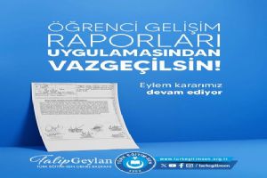 Silivri Türk Eğitim-Sen Temsilcisi Ahmet Öngel: Sendikal haklar yargı kararıyla engellenemez Silivri Türk Eğitim-Sen Temsilcisi Ahmet Öngel: Sendikal haklar yargı kararıyla engellenemez