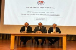 Silivri İBB Abdülezel Paşa İlk ve Ortaokulu’nda Okul Güvenliği Toplantısı Silivri İBB Abdülezel Paşa İlk ve Ortaokulu’nda Okul Güvenliği Toplantısı