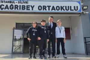 Silivri Çağrıbey Ortaokulu öğrencilerinden okçulukta İstanbul ikinciliği Silivri Çağrıbey Ortaokulu öğrencilerinden okçulukta İstanbul ikinciliği