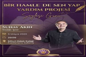 Sunay Akın Odak Koleji’nde söyleşiye katılacak Sunay Akın Odak Koleji’nde söyleşiye katılacak