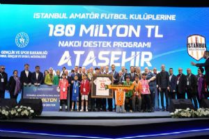 Amatör Futbol Kulüplerine 180 Milyon Tl’lik destek Amatör Futbol Kulüplerine 180 Milyon Tl’lik destek