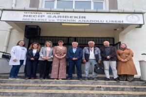 Silivri İSMMMO Temsilciliği’nden Necip Sarıbekir Lisesi’ne ziyaret Silivri İSMMMO Temsilciliği’nden Necip Sarıbekir Lisesi’ne ziyaret