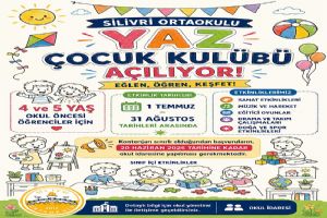 Silivri Ortaokulu’ndan “Yaz Çocuk Kulübü” Silivri Ortaokulu’ndan “Yaz Çocuk Kulübü”