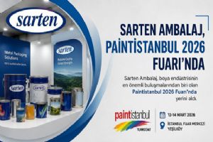 Sarten Ambalaj Paintistanbul 2026 Fuarı’nda yer aldı Sarten Ambalaj Paintistanbul 2026 Fuarı’nda yer aldı