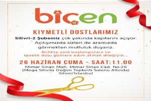 Biçen Market Silivri’de 2’nci mağazasını hizmete açıyor Biçen Market Silivri’de 2’nci mağazasını hizmete açıyor