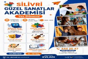 Silivri Belediyesi Güzel Sanatlar Akademisi yaz dönemi başlıyor Silivri Belediyesi Güzel Sanatlar Akademisi yaz dönemi başlıyor