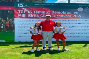 Silivrili İkizler Golf Turnuvasına damga vurdu Silivrili İkizler Golf Turnuvasına damga vurdu