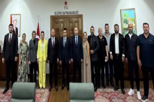 Silivri MHP Teşkilatından Kaymakam Eren'e hayırlı olsun ziyareti Silivri MHP Teşkilatından Kaymakam Eren'e hayırlı olsun ziyareti