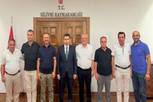 Silivri Ziraat Odası'ndan Kaymakam Murat Eren'e hayırlı olsun ziyareti Silivri Ziraat Odası'ndan Kaymakam Murat Eren'e hayırlı olsun ziyareti