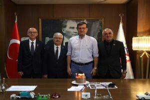Çerkezköy Belediye Başkanı Vahap Akay, Silivrili Muhtarları ağırladı Çerkezköy Belediye Başkanı Vahap Akay, Silivrili Muhtarları ağırladı