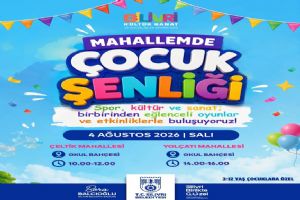 Mahallemde Çocuk Şenliği 4 Ağustos'ta Çeltik ve Yolçatı'da Mahallemde Çocuk Şenliği 4 Ağustos'ta Çeltik ve Yolçatı'da