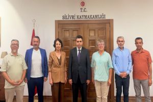 Silivri Kent Konseyi ve ADD'den Kaymakam Murat Eren'e ziyaret Silivri Kent Konseyi ve ADD'den Kaymakam Murat Eren'e ziyaret