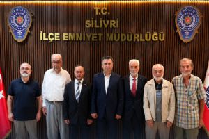 Silivri Saadet Partisi'nden Emniyet Müdürü Büzkaya'ya ziyaret Silivri Saadet Partisi'nden Emniyet Müdürü Büzkaya'ya ziyaret