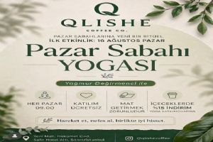 Silivri Qlıshe Coffee’den pazar sabahlarına yoga etkinliği Silivri Qlıshe Coffee’den pazar sabahlarına yoga etkinliği