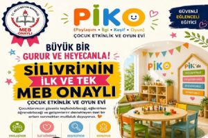 PİKO, Silivri’nin ilk ve tek MEB onaylı Çocuk Etkinlik Ve Oyun Evi oldu PİKO, Silivri’nin ilk ve tek MEB onaylı Çocuk Etkinlik Ve Oyun Evi oldu