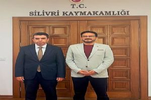 Veloğlu’ndan Kaymakam Eren’e hayırlı olsun ziyareti Veloğlu’ndan Kaymakam Eren’e hayırlı olsun ziyareti