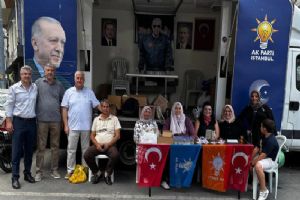 Silivri AK Parti’den Pazartesi Pazarı’nda vatandaş buluşması Silivri AK Parti’den Pazartesi Pazarı’nda vatandaş buluşması