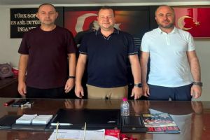 Yalçın ve Özkök’ten Silivri Şoförler Odası Başkanı Gürkan Ölçer’e ziyaret Yalçın ve Özkök’ten Silivri Şoförler Odası Başkanı Gürkan Ölçer’e ziyaret
