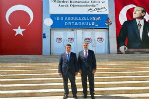 Silivri Kaymakamı Eren’den Ahmet Öngel’e iade-i ziyaret Silivri Kaymakamı Eren’den Ahmet Öngel’e iade-i ziyaret