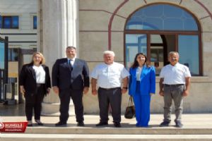 KOSGEB Heyetinden Rumeli Rektörü Prof. Dr. Mustafa Kara’ya ziyaret KOSGEB Heyetinden Rumeli Rektörü Prof. Dr. Mustafa Kara’ya ziyaret