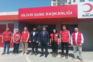 Silivri Kaymakamı Eren’den Kızılay'a iade-i ziyaret Silivri Kaymakamı Eren’den Kızılay'a iade-i ziyaret