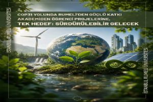 Rumeli Üniversitesi COP31’e iki projeyle hazırlanıyor Rumeli Üniversitesi COP31’e iki projeyle hazırlanıyor
