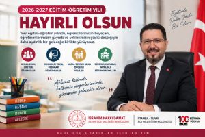 Silivri Milli Eğitim Müdürü Damat’tan Yeni Eğitim-Öğretim yılı mesajı: “Aklımız bilimde, kalbimiz değerlerimizde” Silivri Milli Eğitim Müdürü Damat’tan Yeni Eğitim-Öğretim yılı mesajı: “Aklımız bilimde, kalbimiz değerlerimizde”
