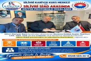 Silivri Kariyer Kurs Merkezi ile SİAD arasında eğitim protokolü Silivri Kariyer Kurs Merkezi ile SİAD arasında eğitim protokolü
