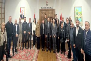 Silivri Yeni Parti’den Kaymakam Eren’e ziyaret Silivri Yeni Parti’den Kaymakam Eren’e ziyaret