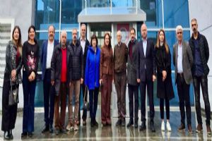 Silivri MHP heyeti Cemevi yönetimiyle buluştu Silivri MHP heyeti Cemevi yönetimiyle buluştu