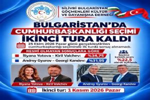 Silivri Bulgaristan Göçmenleri Derneği Başkanı Çalışkan’dan çift vatandaşlara ikinci turda oy kullanma çağrısı Silivri Bulgaristan Göçmenleri Derneği Başkanı Çalışkan’dan çift vatandaşlara ikinci turda oy kullanma çağrısı