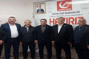 Silivri İYİ Parti’den Yeniden Refah Partisi’ne ziyaret Silivri İYİ Parti’den Yeniden Refah Partisi’ne ziyaret