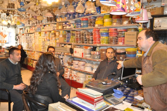 KARA MUSTAFA CADDESİ ESNAFI ATEŞ PÜSKÜRDÜ