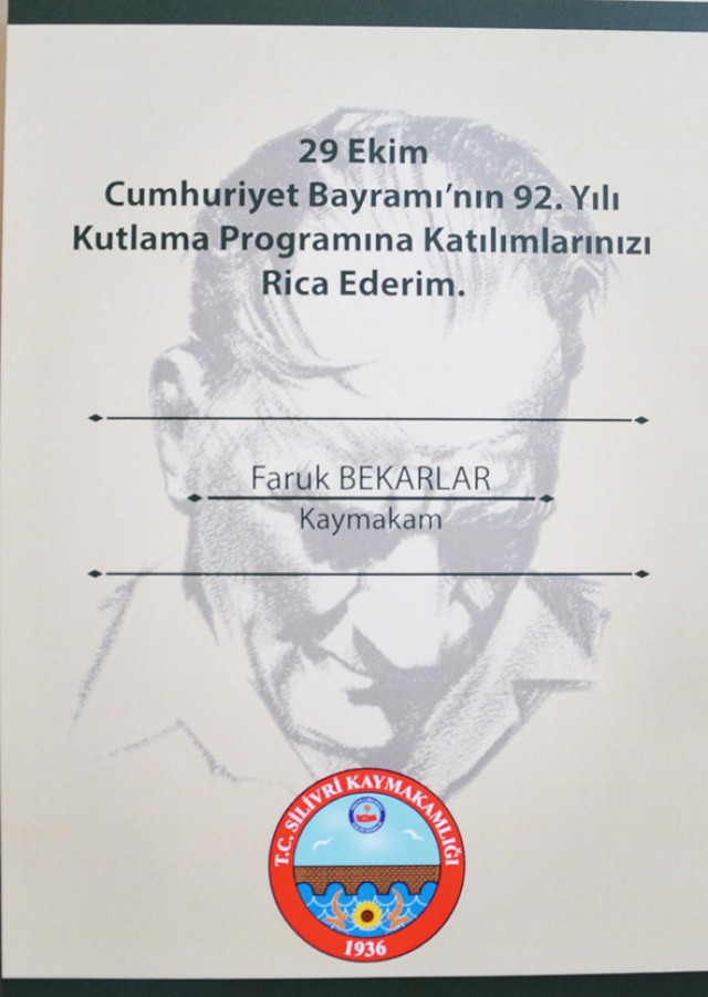 92. Yıl Kutlama Programı