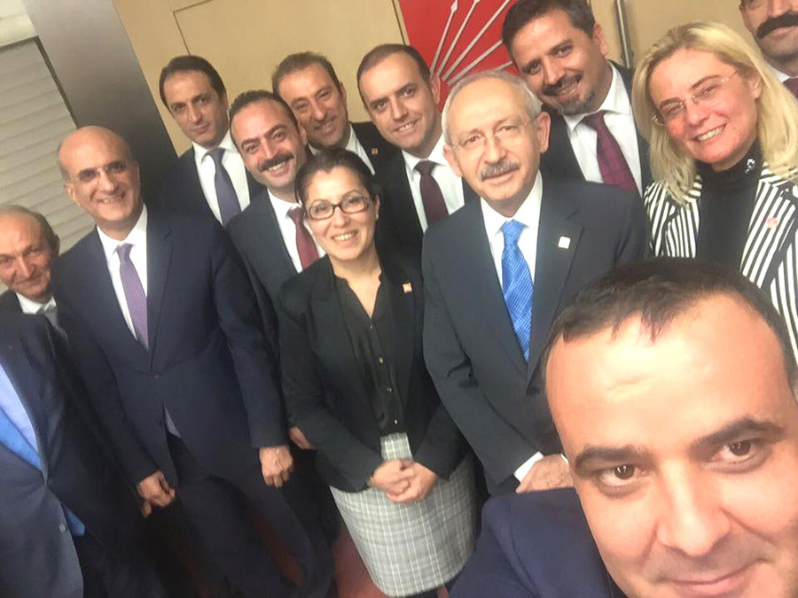 Göçengil Kılıçdaroğlu’nu  ziyaret etti