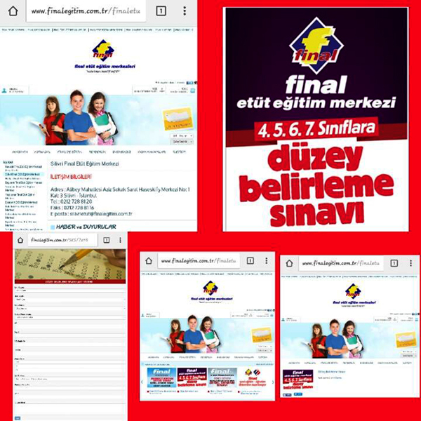 Final’den Düzey Belirleme Sınavı