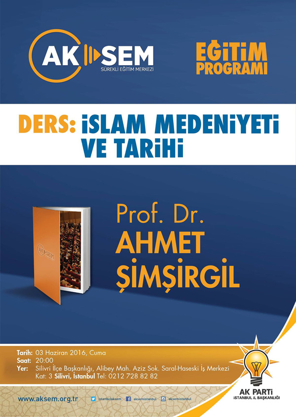 İslam Medeniyeti ve Tarihi eğitimi