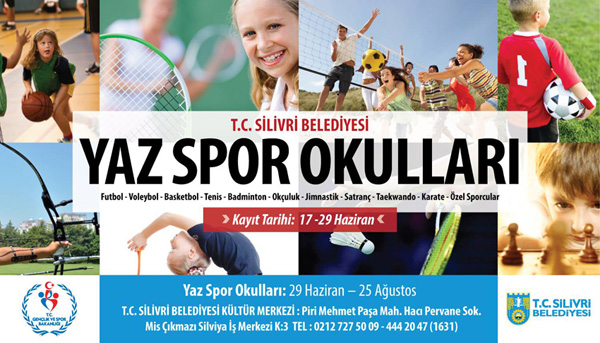 Yaz Spor Okullarına kayıtlar başladı