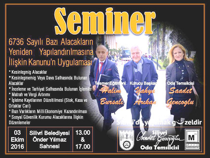 İSMMMO’dan seminer