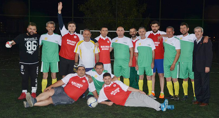 Muhtarlardan yerel basına futbol dersi 11-10