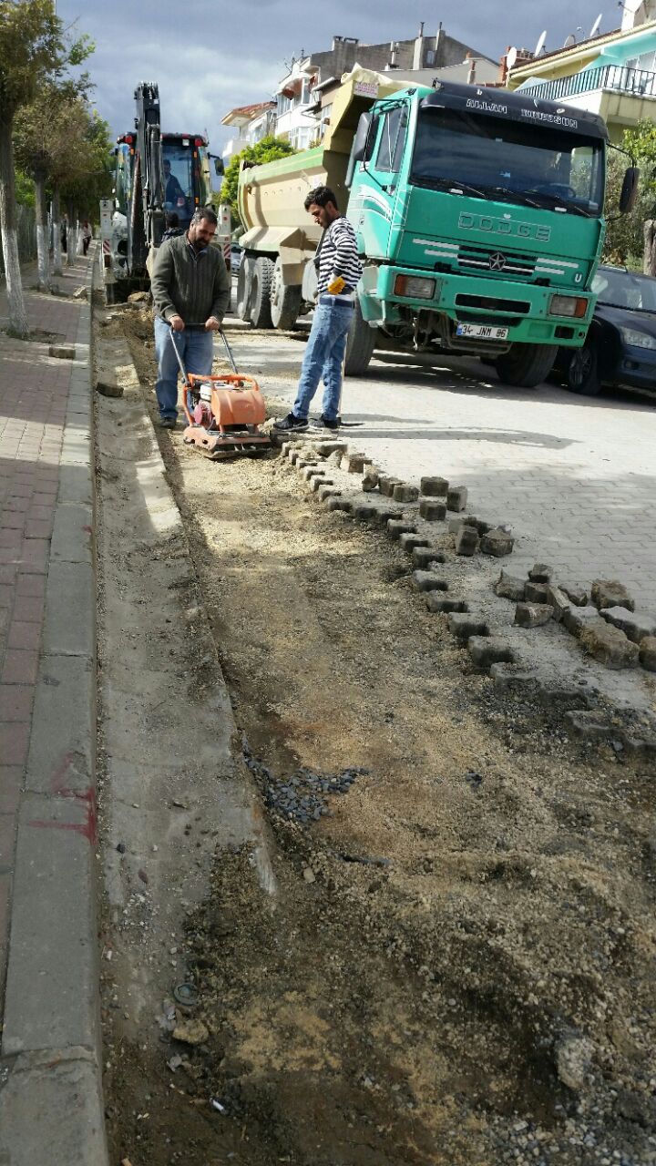 Onarım çalışmaları başladı